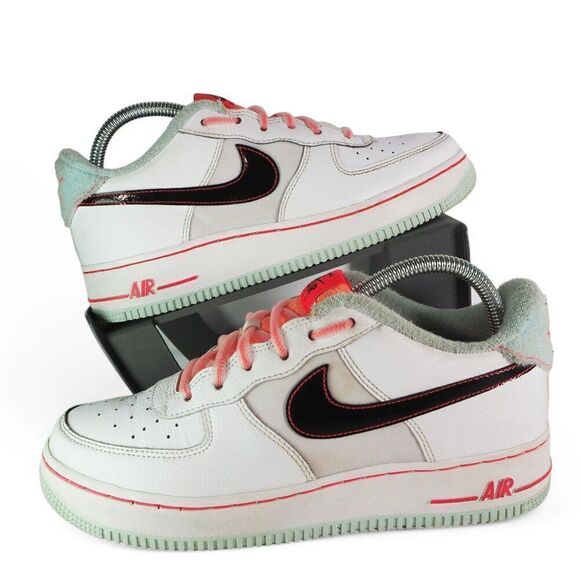 Nike Air Force 1 '07 LV8 GS 'White Atomic Pink' DD7709-100 Youth 7 Women's 8.5 - Picture 1 of 12